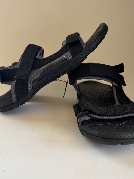 Men\'s Ecko Unltd Athletic Strappy Sandals Grey Black Size 10 US main image 9